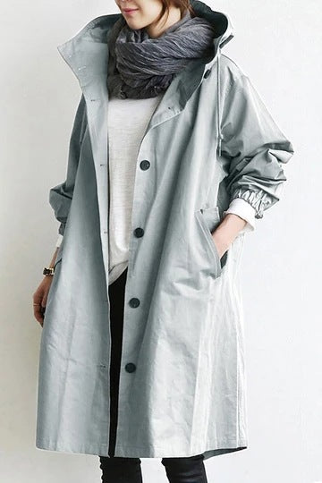Waterproof trenchcoat - stijlvol lange damesjas