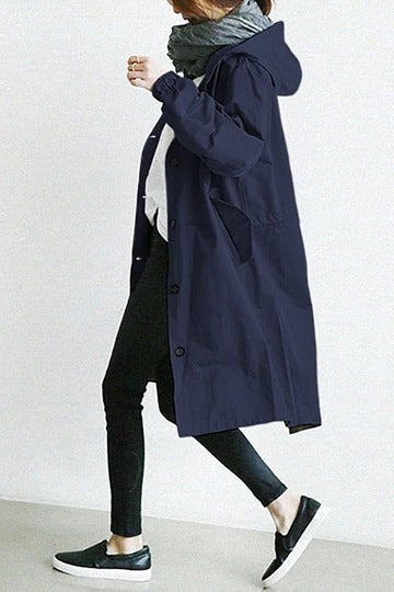 Waterproof trenchcoat - stijlvol lange damesjas