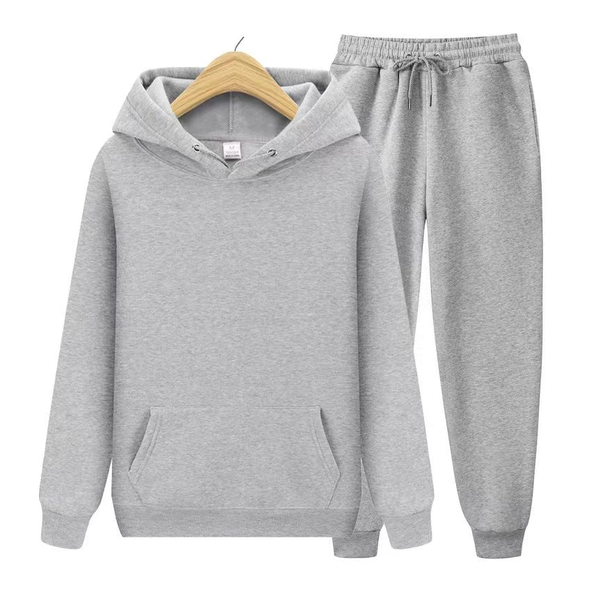 2-delige trainingsoutfit - trendy zwarte hoodie en joggingset voor dames