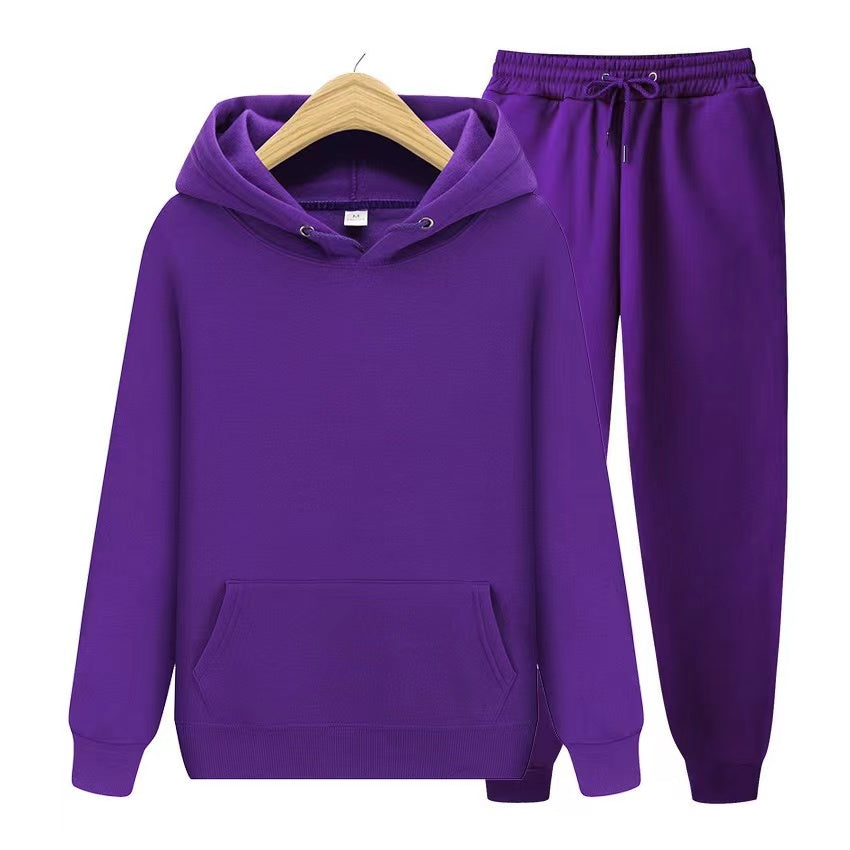 2-delige trainingsoutfit - trendy zwarte hoodie en joggingset voor dames