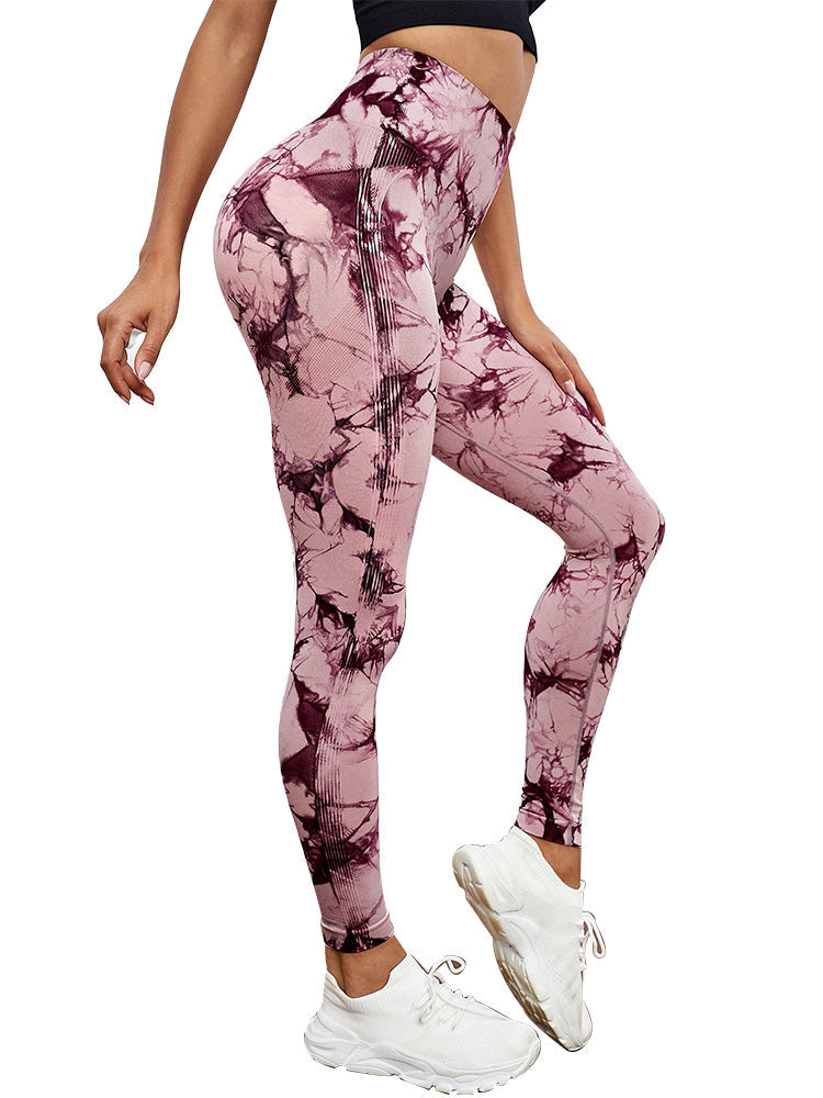 Tie-dye leggings - stijlvol en fijn dames activewear
