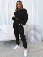 2-delige loungewear set - gezellige dames sweatshirt en joggers