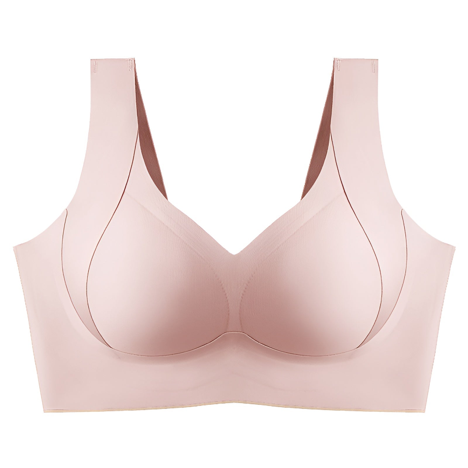 Ondersteunende dames draadloze bh met verstelbare banden - Bakkermode.nl