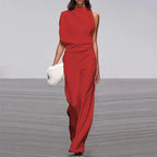 Chique one-shoulder damesoutfit - trendy jumpsuit - Bakkermode.nl