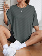 Oversized t-shirt - losse pasvorm dames top voor casual looks