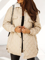 Gewatteerde winterjas voor dames - chic en comfortabel - Bakkermode.nl