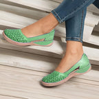 Dames slip-on flats voor dagelijks gebruik - stijlvolle orthopedische schoenen voor casual uitstapjes
