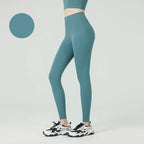 Yoga leggings - hoge taille dames sportbroek met zijzakken