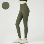 Yoga leggings - hoge taille dames sportbroek met zijzakken