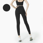 Yoga leggings - hoge taille dames sportbroek met zijzakken