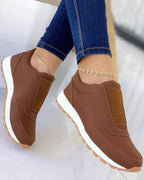Dames slip-on sneakers - ademende casual schoenen