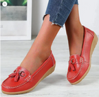 Dames casual loafers - comfortabele schoenen voor dagelijks gebruik - trendy instappers met zachte zool