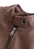 Leren jas voor dames - comfortabele getailleerde jas - Bakkermode.nl