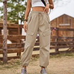 Dames cargo pants - veelzijdige en lichte utility broeken voor casual outdoor avonturen