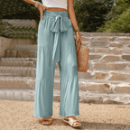 Dames wijde broek – luchtige, ontspannen casual bottoms voor vrouwen