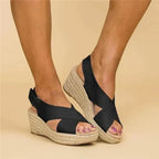Dames wedge sandalen - gezellige espadrille stijl voor zomerse uitjes