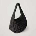 Dames gewatteerde schoudertas - stijlvolle handtas van luxueus materiaal voor dagelijks gebruik