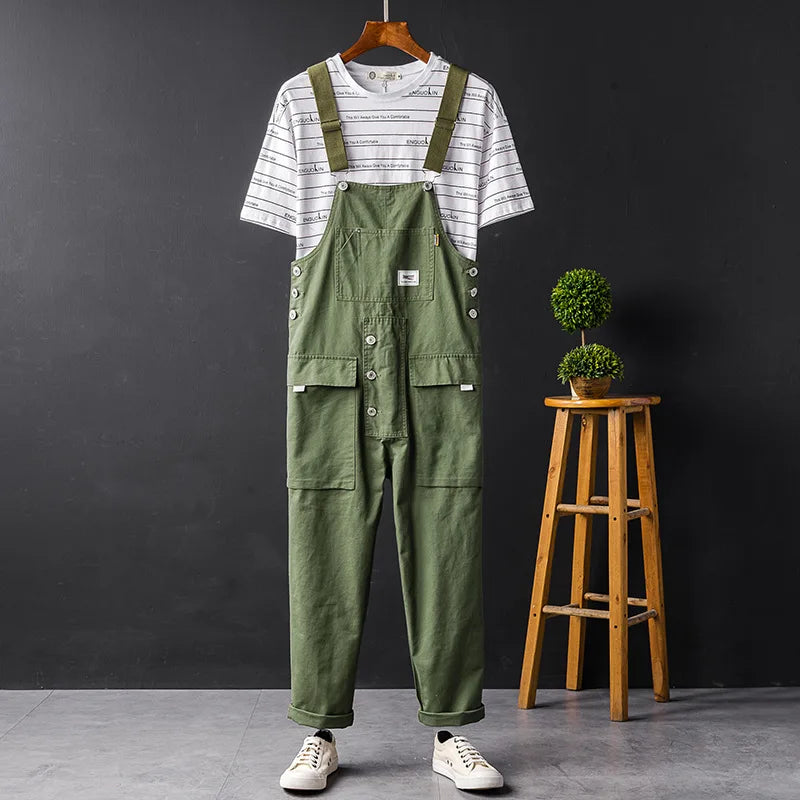 Dames utility overalls met cargozakken - duurzame workwear voor elke gelegenheid