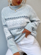 Noorse wollen trui - Iceland dames wintertrui - Bakkermode.nl