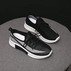 Dames ademende mesh trainers - lichte, stijlvolle schoenen