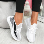 Dames ademende mesh trainers - lichte, stijlvolle schoenen