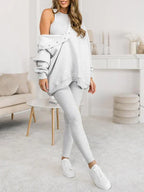 3-delige lounge set - trendy dames athleisure outfit
