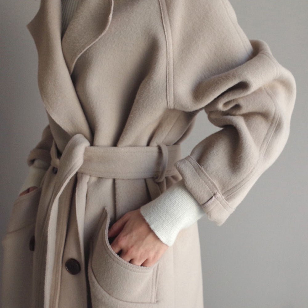 Lange trenchcoat - elegante oversized damesjas