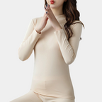 2-delige set - zachte lange mouwen top en leggings voor dames