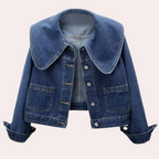 Denimjack - stylish blauwe damesoutwear