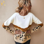 Luipaardprint trui - stijlvolle pullover voor een trendy look