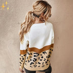 Luipaardprint trui - stijlvolle pullover voor een trendy look