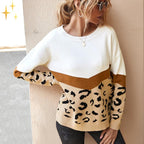 Luipaardprint trui - stijlvolle pullover voor een trendy look