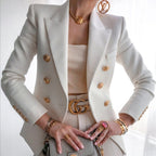 Dames tailored blazer - elegante bovenkleding voor kantooromgevingen