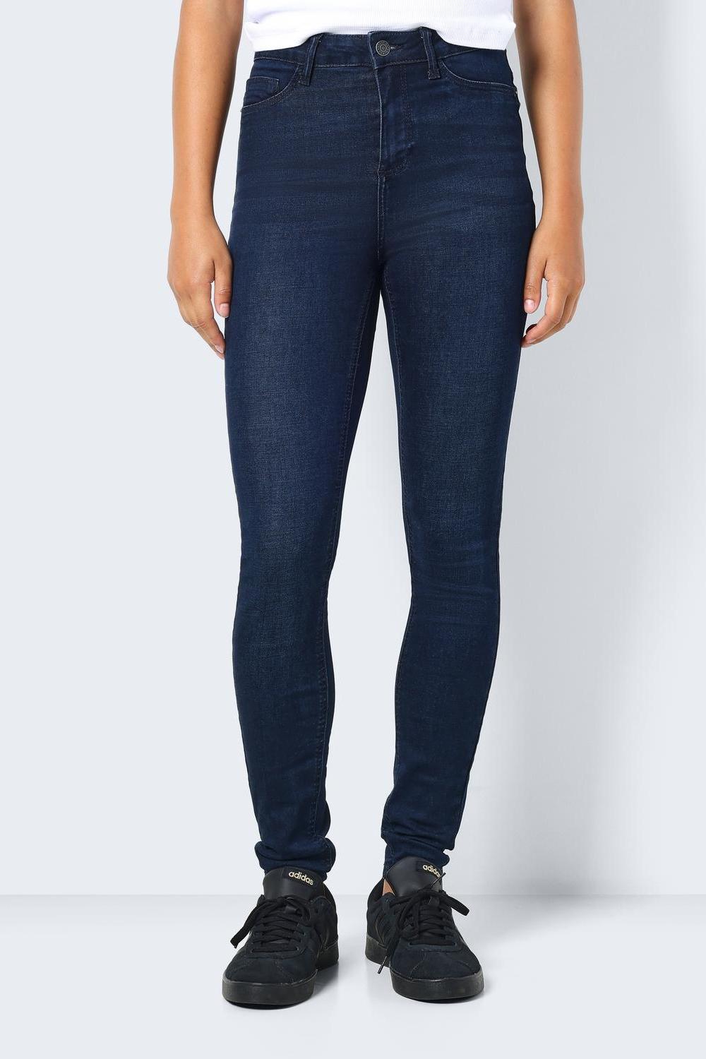 Slim fit jeans - hoge taille dames denimbroeken