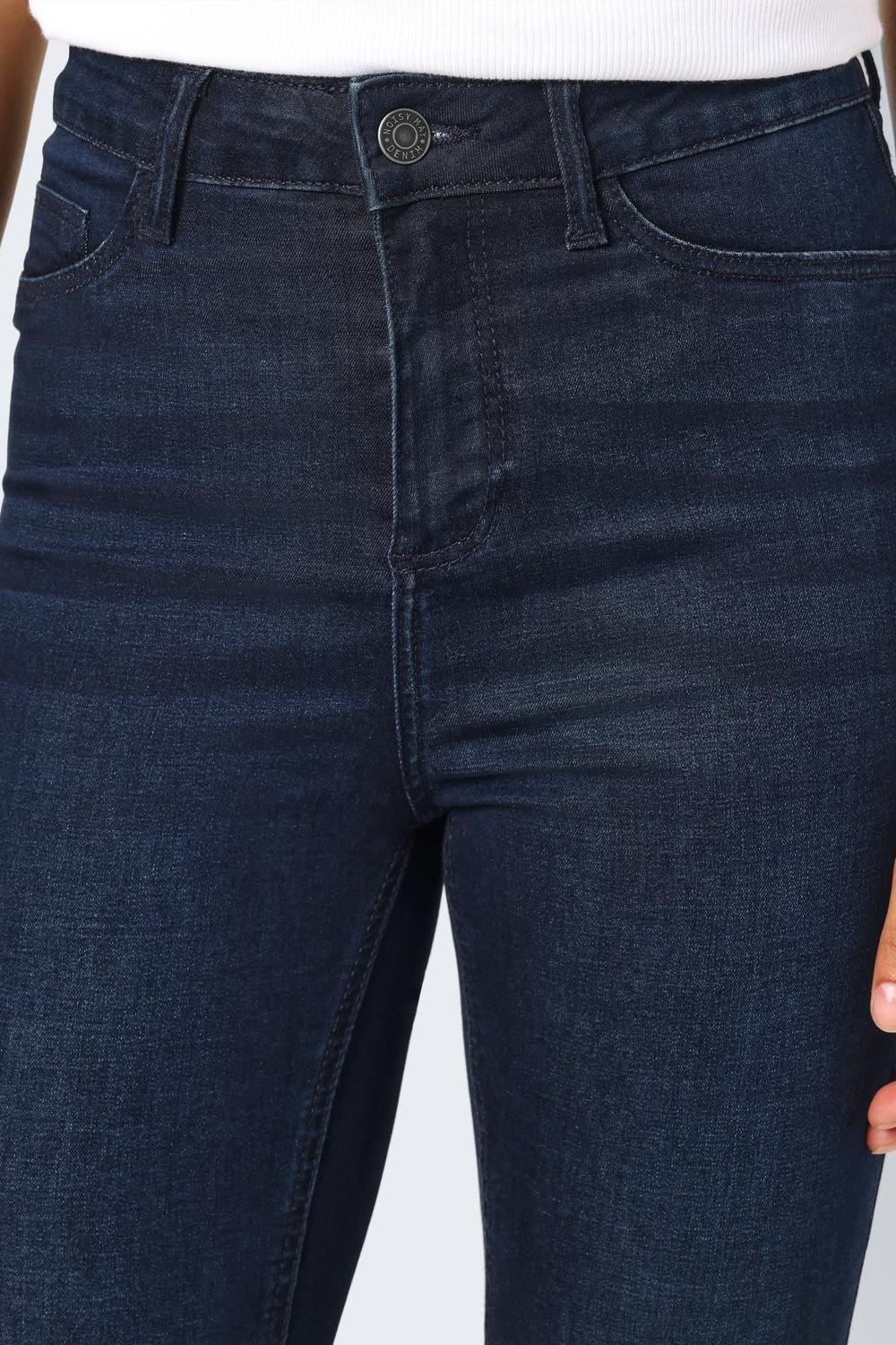 Slim fit jeans - hoge taille dames denimbroeken