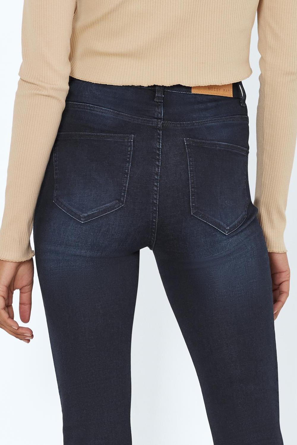 Slim fit jeans - hoge taille dames denimbroeken