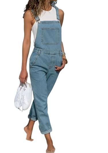 Dames denim overalls - trendy dungarees voor casual uitjes