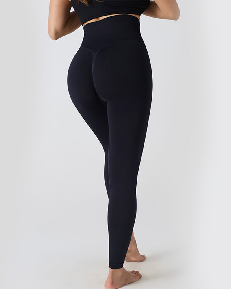 Hoge taille naadloze leggings - dames fitness en actievewear