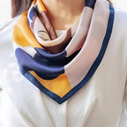 Zijde sjaal - elegante gedessineerde damesaccessoire - Bakkermode.nl