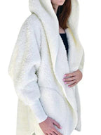 Gezellige faux fur cardigan - oversized damesjas - Bakkermode.nl