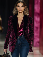 Velvet blazer - stijlvolle dames avondjas