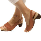 Dames slingback sandalen - ondersteunende schoenen voor trendy zomerse looks