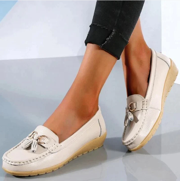 Dames casual loafers - comfortabele schoenen voor dagelijks gebruik - trendy instappers met zachte zool