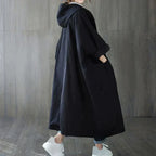 Oversized trenchcoat - trendy lange damesjas met zakken