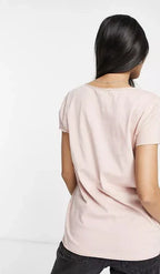 Dames casual t-shirt met korte mouwen en knopen - gezellige dagelijkse top voor vrouwen