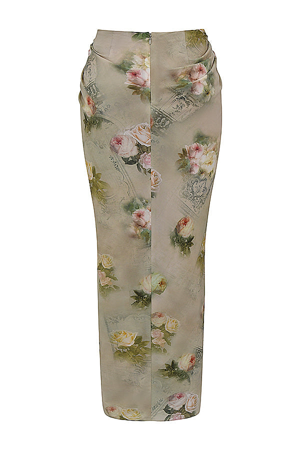 Bloemen maxi jurk - verfijnde avondkleding voor dames