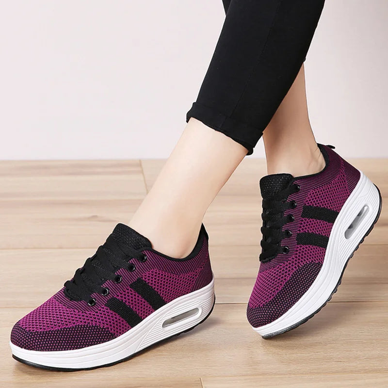 Air cushion sneakers - trendy dames trainers voor dagelijks gebruik