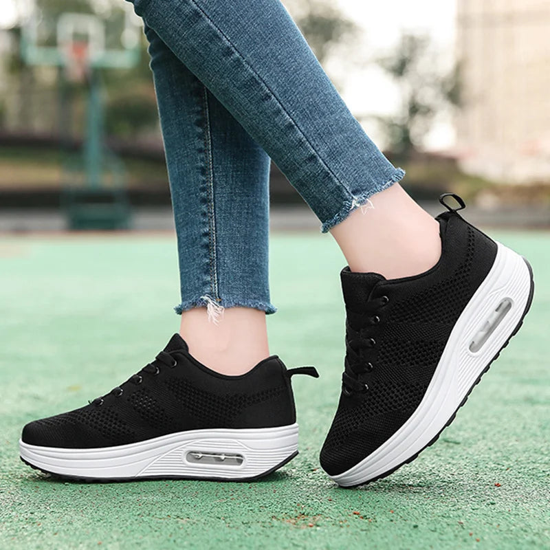 Air cushion sneakers - trendy dames trainers voor dagelijks gebruik