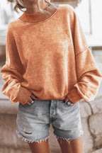 Sweatshirt - casual dames oversized pullover