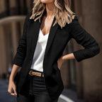 Chique dames blazer - tailored jack voor verzorgde kantoor- en casual looks